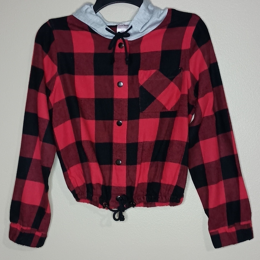 No Boundaries Snap Front Hoodie